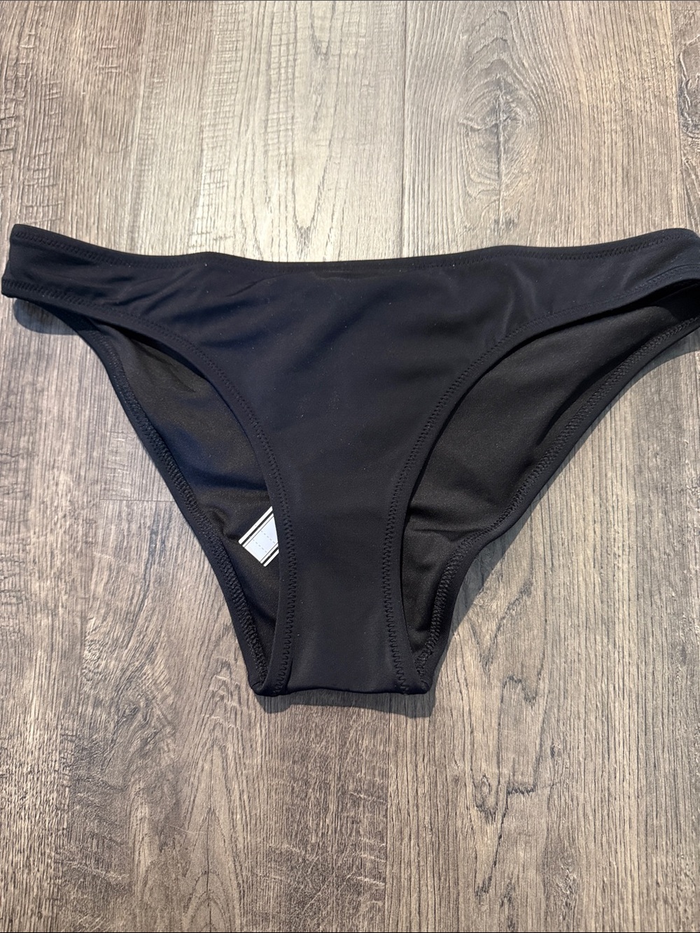 PINK Victoria's Secret Black Bikini Bottom - Classic Low Rise
